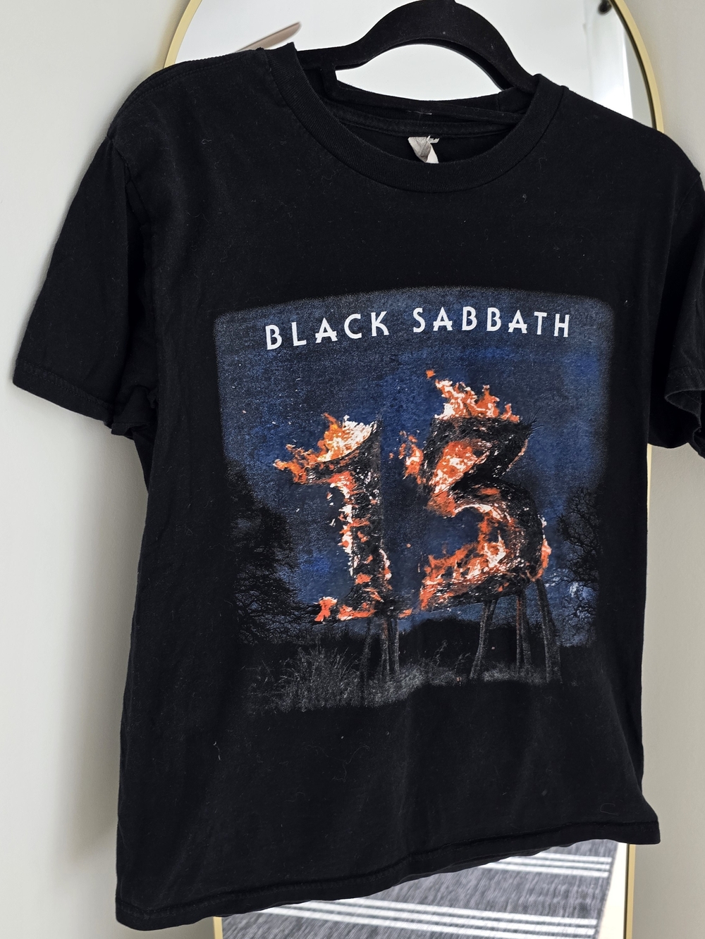 Vintage Black Sabbath Ozzy Osbourne 13 Album 2013 Tour Shirt Size S Concert T
